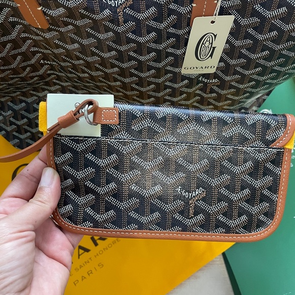Goyard Saint Louis Tote Coated Canvas PM - Picture 5 of 10